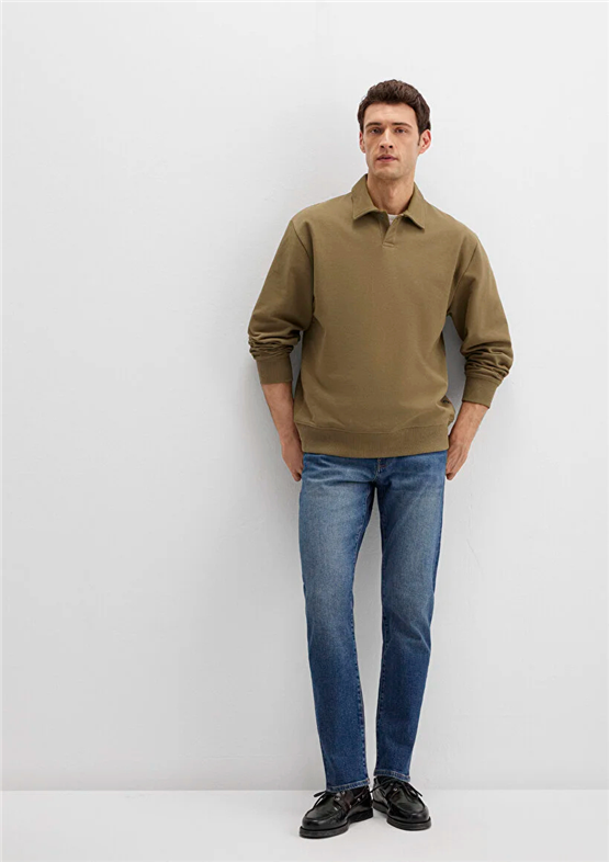 Mavı M0081090816 Mılan Authentıc Dark Classıc Denım Erkek Tapered Denım Pantolon