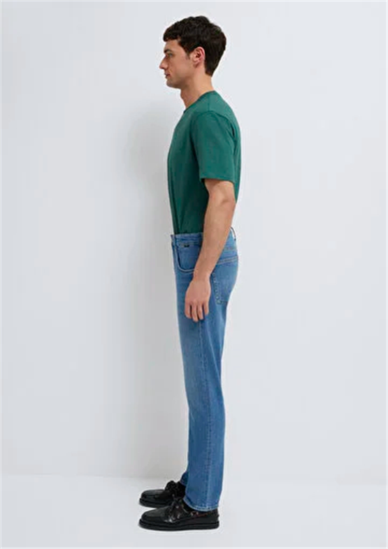 Mavı M00810A1722 Mılan Mıd Brushed Classıc Comfort Erkek Tapered Denım Pantolon