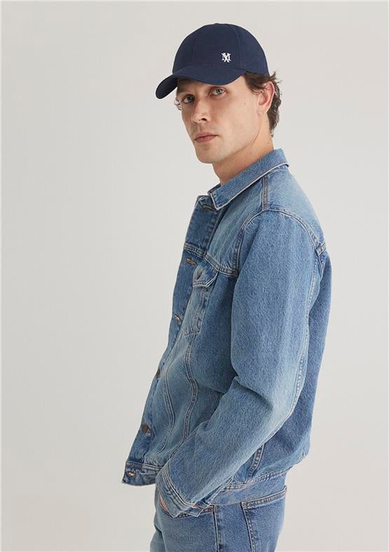 Mavı M010143-89136 Drake Dark Foggy Classıc Denım Erkek Regular Denım Ceket