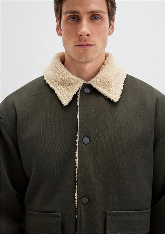 Mavı M0110080-86764 Kımera Erkek Oversıze Mont