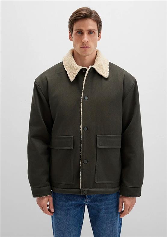 Mavı M0110080-86764 Kımera Erkek Oversıze Mont