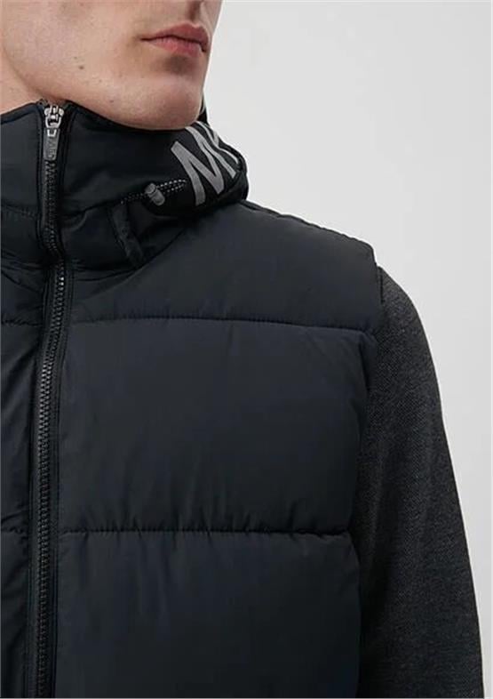 Mavi M0110089-80022 Antrasıt Erkek Regular Kapuşonlu Yelek