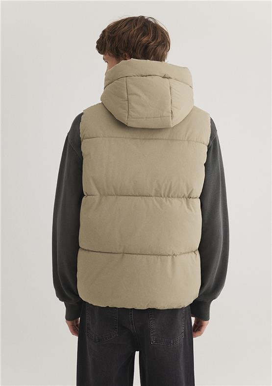 Mavi M0110306-86749 Koyu Bej Erkek Regular Şişme Yelek