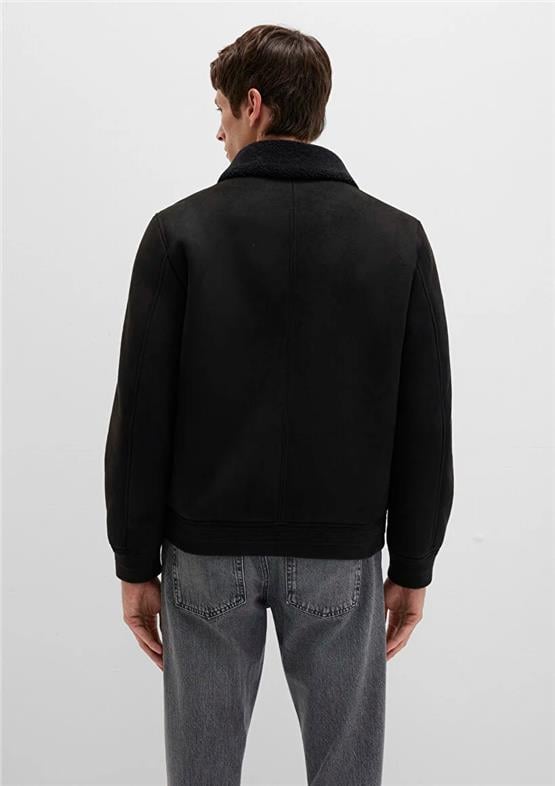 Mavı M0110450-900 Sıyah Erkek Normal Kesım Sunı Derı Mont