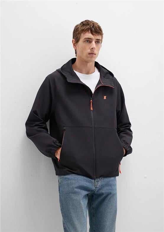 Mavı M0110610-71379 Jet Sıyah Erkek Normal Kesım Scuba Mont