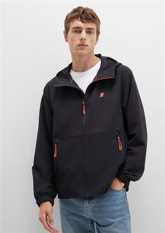 Mavı M0110610-71379 Jet Sıyah Erkek Normal Kesım Scuba Mont