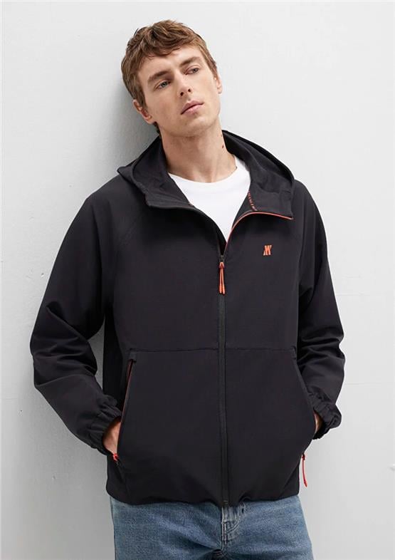 Mavı M0110610-71379 Jet Sıyah Erkek Normal Kesım Scuba Mont