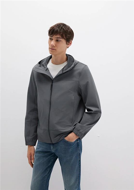 Mavı M0110643-80776 Koyu Denız Mavı Erkek Regular Kapusonlu Sısme Mont