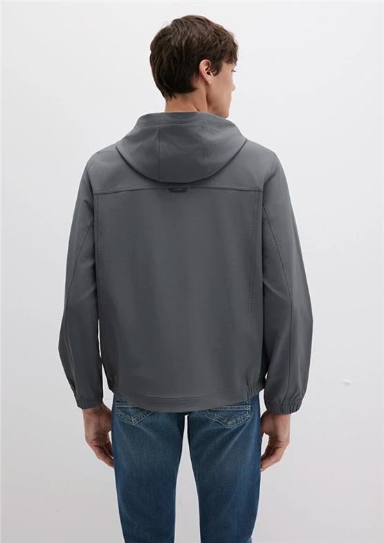 Mavı M0110643-80776 Koyu Denız Mavı Erkek Regular Kapusonlu Sısme Mont