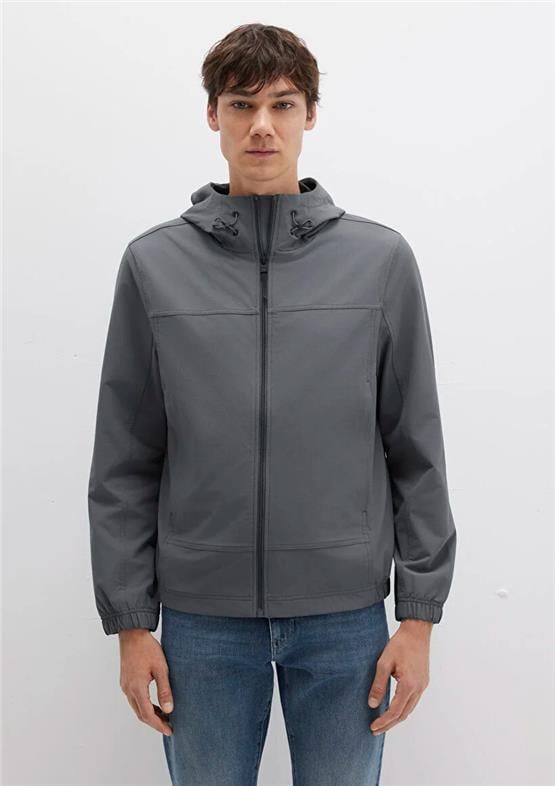 Mavı M0110643-80776 Koyu Denız Mavı Erkek Regular Kapusonlu Sısme Mont