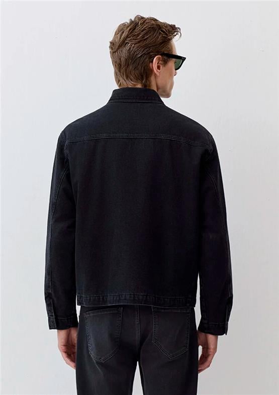 Mavı M0110719-90841 Oakland Dark Anthracıte Mavı Edıtıon Erkek Normal Kesım Denım Ceket