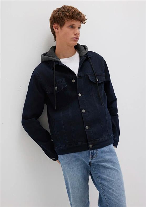Mavı M0112808-90770 Brandon Deep Ink Comfort Erkek Normal Kesım Denım Ceket