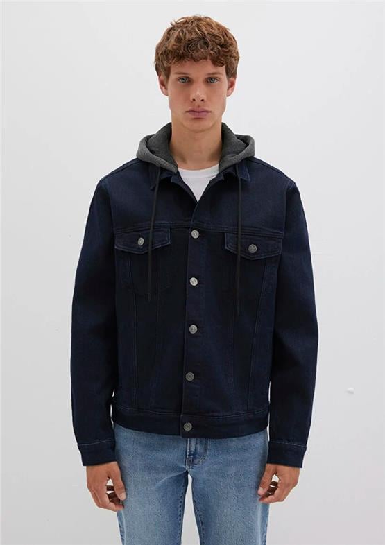 Mavı M0112808-90770 Brandon Deep Ink Comfort Erkek Normal Kesım Denım Ceket