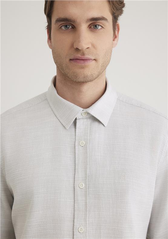 Mavi M0210053-71807 Zeytinyağ Yeşili Erkek Slim Uzun Kollu Gömlek