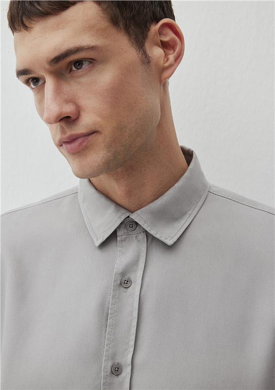 Mavı M0210818-70098 Celık Grı Erkek Regular Uzun Kol Gomlek