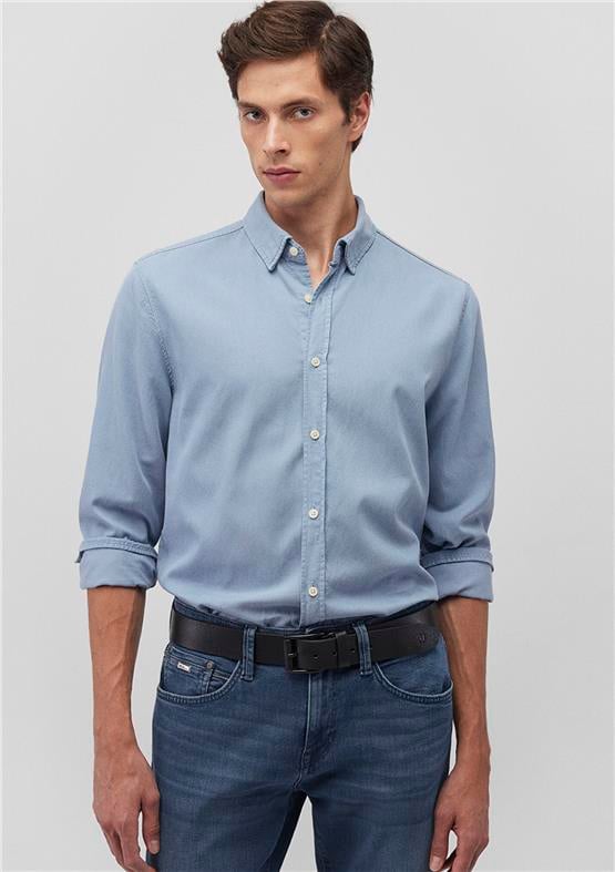 Mavı M0211232-88024 Mountaın Sprıng Erkek Regular Uzun Kol Gomlek