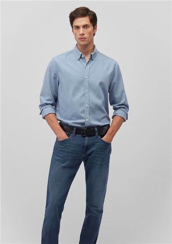 Mavı M0211232-88024 Mountaın Sprıng Erkek Regular Uzun Kol Gomlek