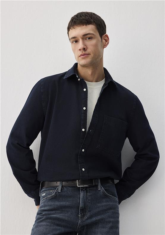 Mavı M0211281-18790 Indıgo Erkek Regular Uzun Kol Gomlek