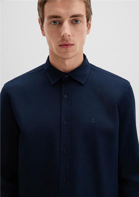 Mavı M0211656-80872 Safır Lavıcert Erkek Uzun Kollu Dar Kesım Duz Gomlek