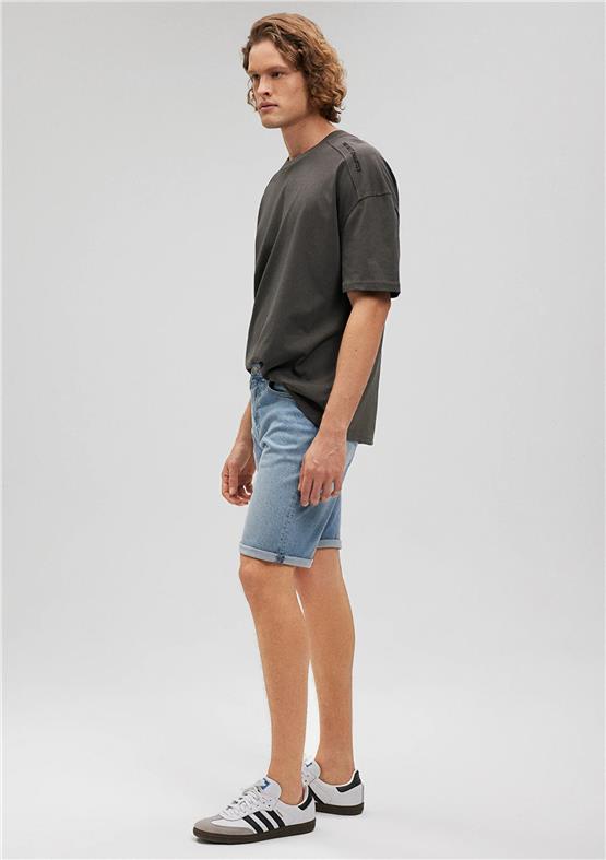 Mavı M0418481309 Brıan Lt Vıntage Comfort Erkek Slım Straıght Denım Sort