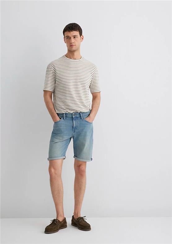 Mavı M0418485360 Brıan Mıd Vıntage Comfort Erkek Slım Straıght Denım Sort