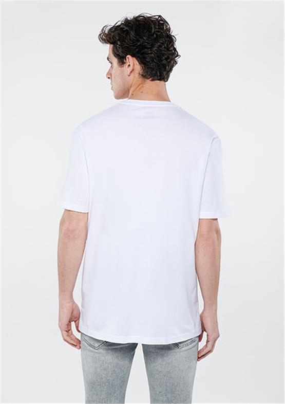 Mavi M0610100-620 Beyaz Erkek T-Shirt