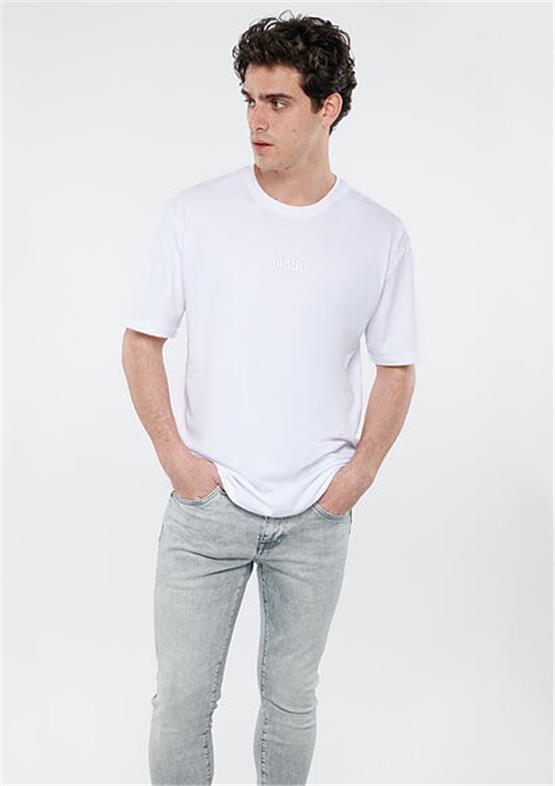 Mavi M0610100-620 Beyaz Erkek T-Shirt