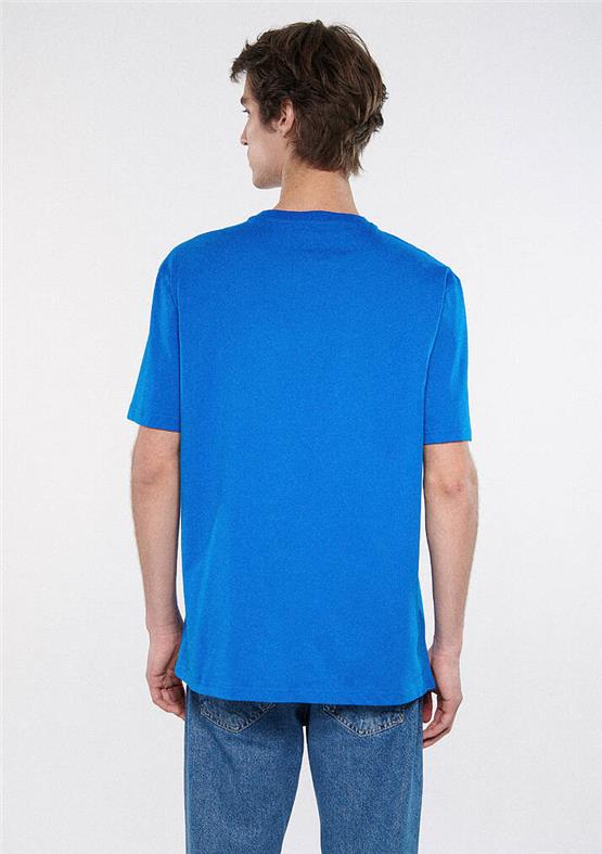 Mavi M0610254-70913 Saks Erkek Logo Baskılı T-Shirt