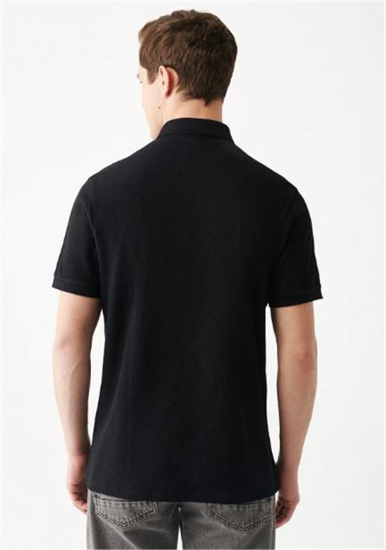 Mavi M0610305-900 Siyah Erkek Polo Yaka T-Shirt