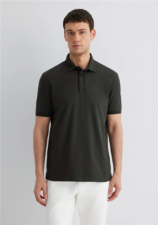 Mavı M0612648-71587 Komur Erkek Regular Polo T-Shırt
