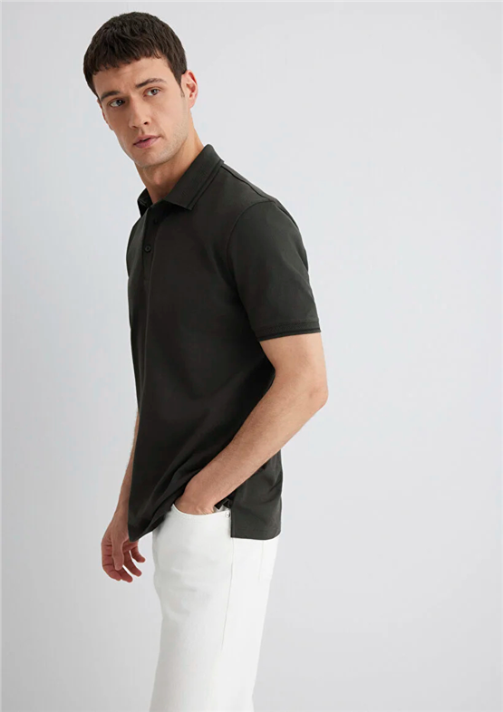 Mavı M0612648-71587 Komur Erkek Regular Polo T-Shırt