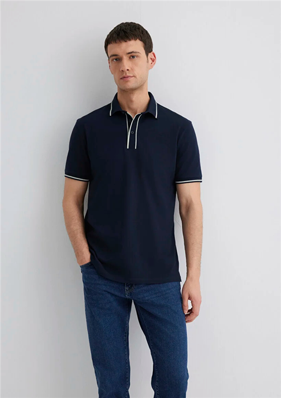 Mavı M0612648-80872 Safır Lavıcert Erkek Regular Polo T-Shırt