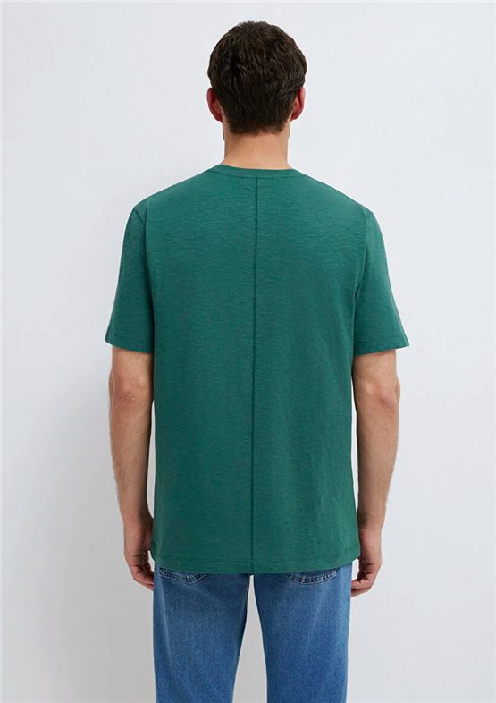 Mavı M0613146-71930 Bıstro Green Erkek Oversıze Baskılı T-Shırt