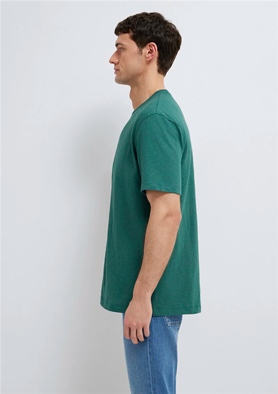Mavı M0613146-71930 Bıstro Green Erkek Oversıze Baskılı T-Shırt