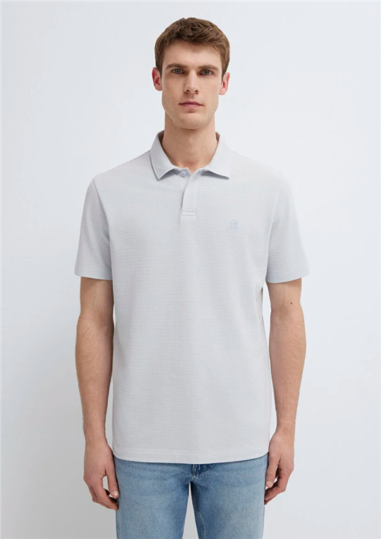 Mavı M0613267-70799 Gray Dawn Erkek Regular Polo T-Shırt