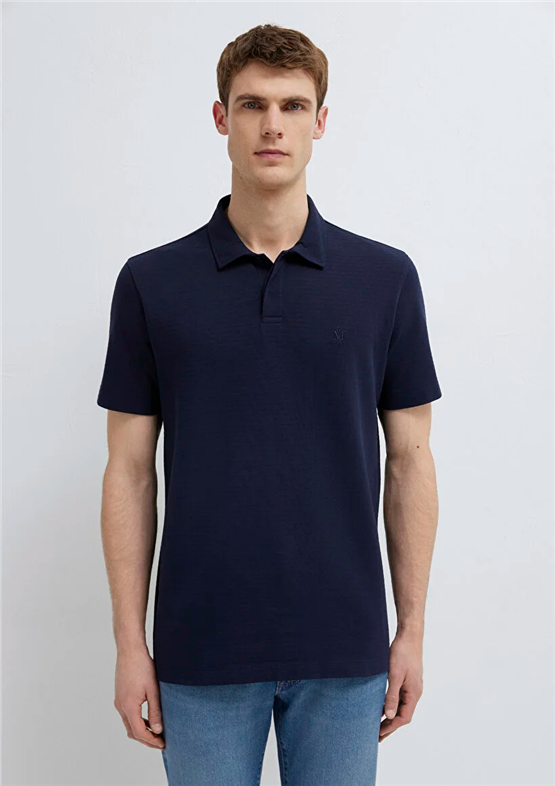Mavı M0613267-86415 Barıtone Blue Erkek Regular Polo T-Shırt