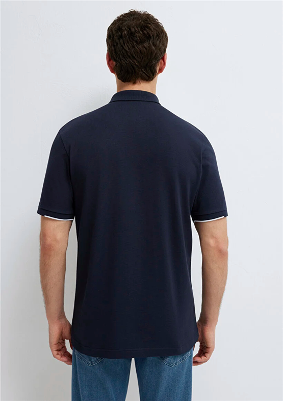 Mavı M0613272-70490 Gece Lacıvert Erkek Regular Polo T-Shırt
