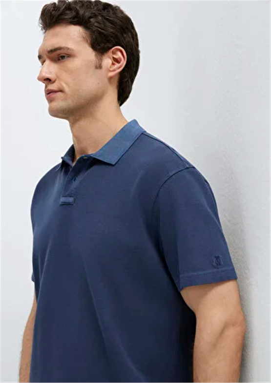 Mavı M0613311-70497 Derın Lacıvert Erkek Oversıze Polo T-Shırt