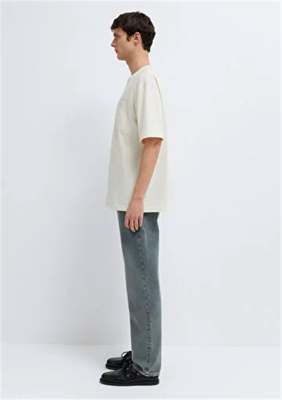 Mavi M0613329-70140 Açık Gri Erkek Kısa Kol T-shirt