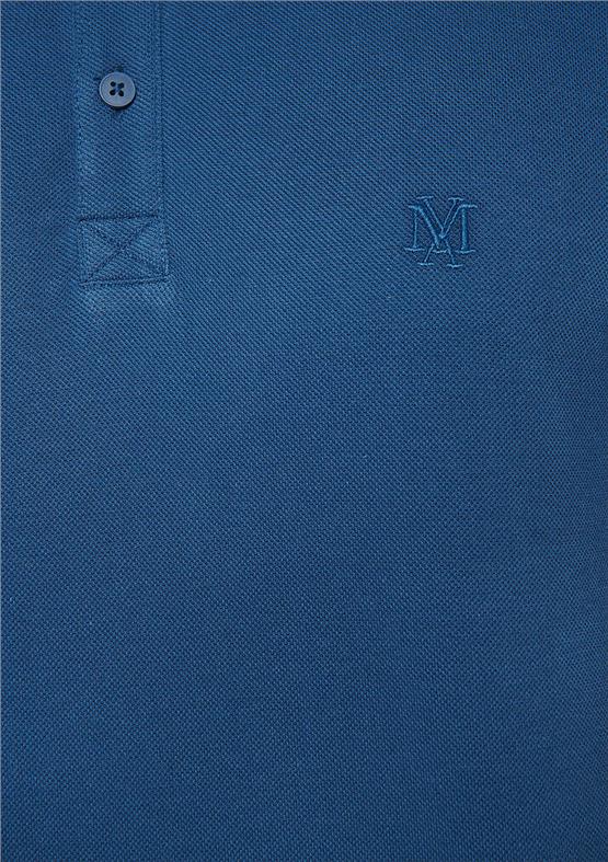 Mavi M063247-80705 Okyonus Mavi Erkek Slim Basic Polo T-Shirt