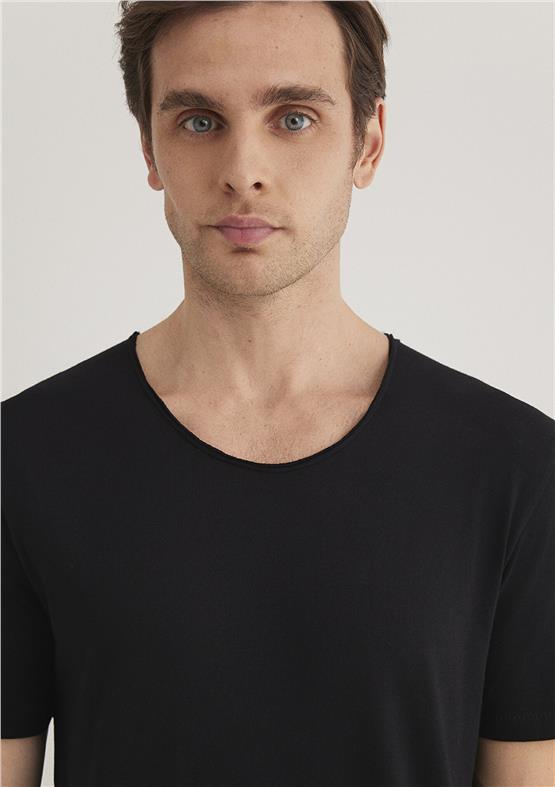 Mavi M064019-20933 Siyah Erkek Fitted T-Shirt