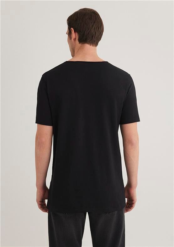 Mavi M064019-20933 Siyah Erkek Fitted T-Shirt