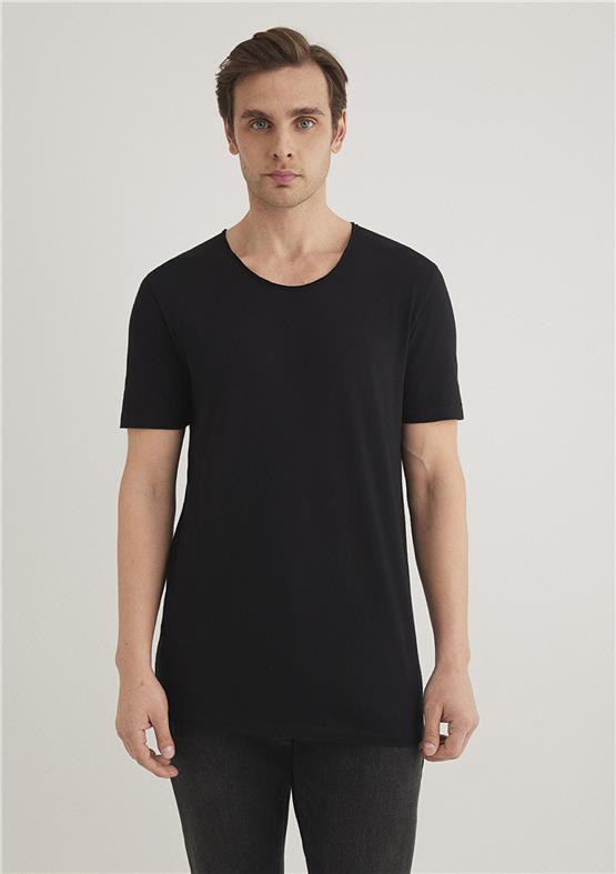 Mavi M064019-20933 Siyah Erkek Fitted T-Shirt