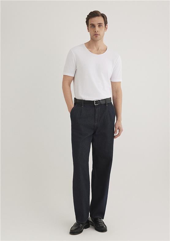 Mavi M064019-620 Beyaz Erkek Fitted T-Shirt