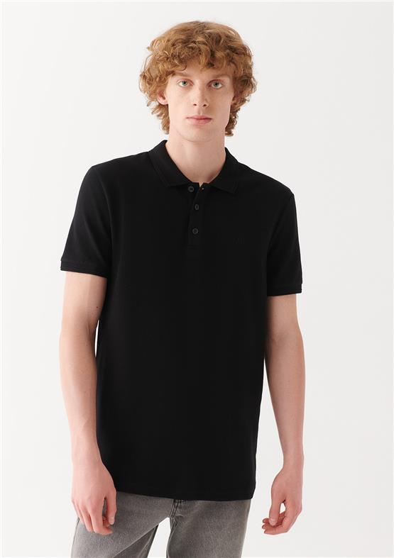 Mavi M064946-21842 Siyah Erkek Polo T-Shirt
