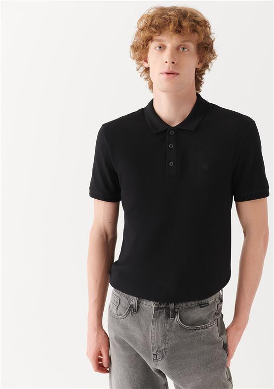 Mavi M064946-21842 Siyah Erkek Polo T-Shirt