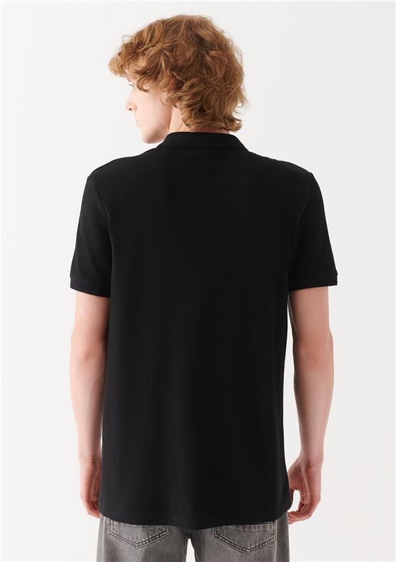 Mavi M064946-21842 Siyah Erkek Polo T-Shirt