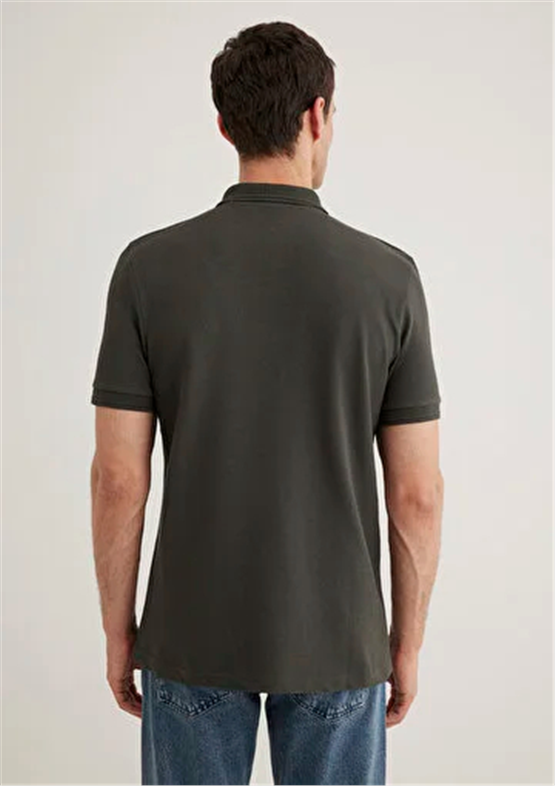 Mavı M064946-71587 Komur Erkek Slım Basıc Polo T-Shırt