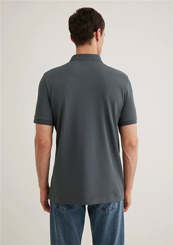 Mavı M064946-71598 Yosun Yesılı Erkek Slım Basıc Polo T-Shırt