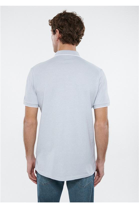 Mavi M065900-34019 Soluk Gri Erkek Slim Polo T-Shirt